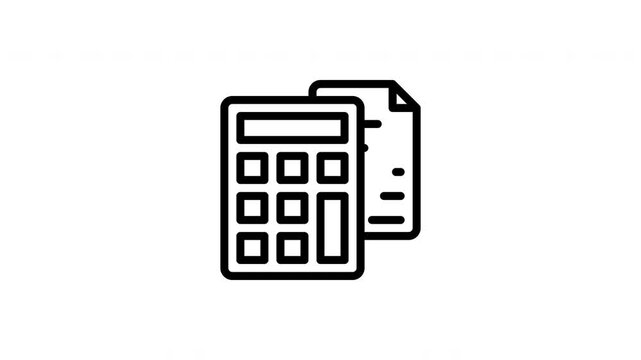 calculator animated icon