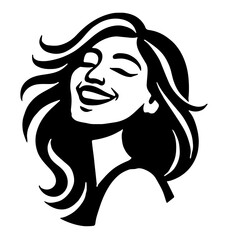 vector illustration of a woman