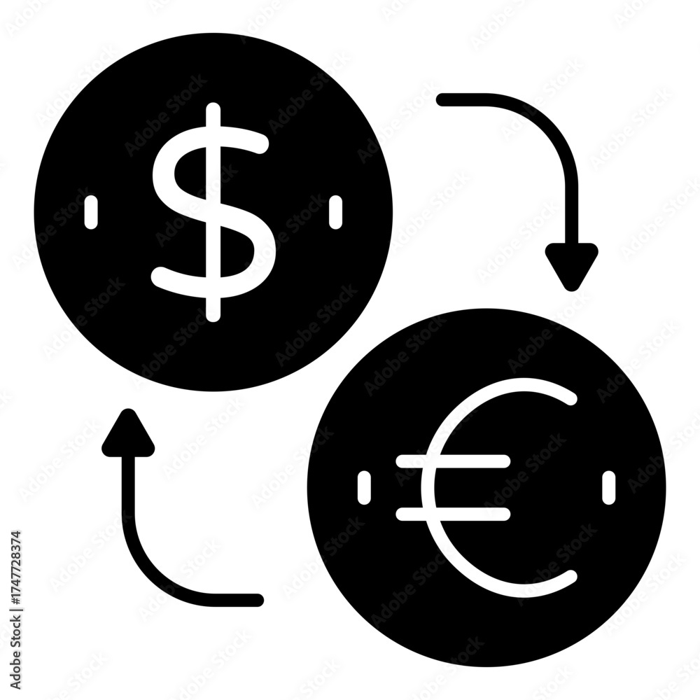Canvas Prints perfect design icon of currency exchange