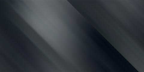 Black dark gray silver white wave abstract background for design. Light wave, wavy line. Ombre gradient. Noise rough grungy grain brushed metal metallic