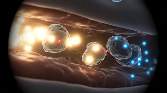 Cinematic Drug Delivery Visualization