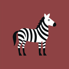 zebra vector art