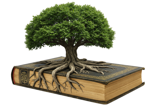Surreal Fantasy Tree Book