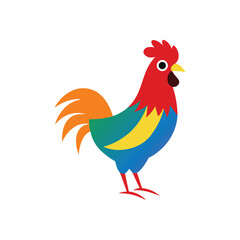 rooster vector art