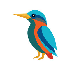 kingfisher vector art