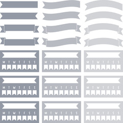Gray Productivity Digital, Planner stickers, Journal Stickers, Memo notes activity and scrapbook stickers.