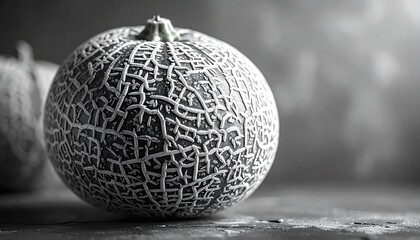 Silent Pattern of Melon Skin