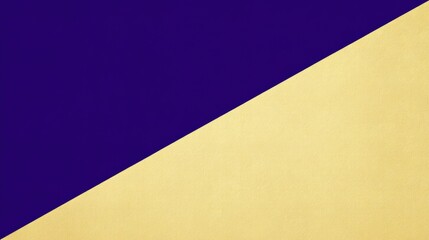 Abstract backdrop with diagonal split showing gold and dark purple textures providing rich contrast