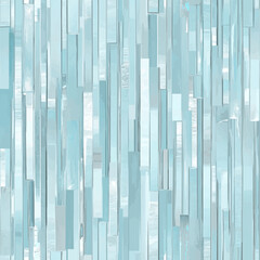 Obraz premium Icy Blue Geometric Shards Abstract Texture