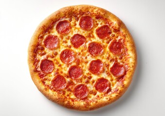 Pizza with pepperoni