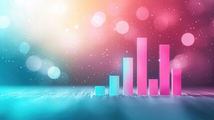 Fototapeta premium Data Dashboard Illustrating Analytic Real time data dashboard tracking key performance indicators, dynamic and interactive, suitable for monitoring business progress