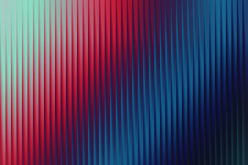 A vibrant abstract background featuring a blend of red, blue, and green hues with a vertical striped pattern creating a visually dynamic texture