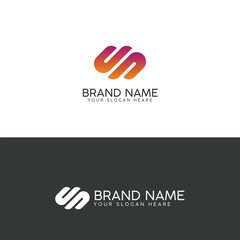 Fototapeta premium Modern Minimal Vector Logo