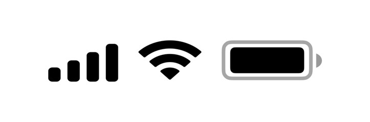 Status bar icons