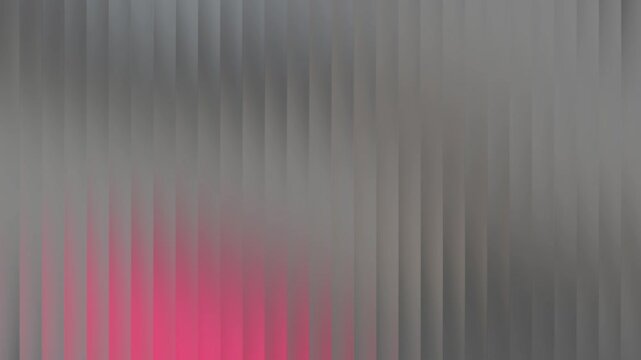 Abstract gray background with vertical lines and a touch of red light