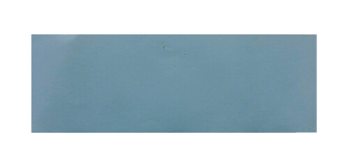 Obraz premium Light blue paper with torn edges placed separately on transparent background. Realistic and simple paper texture. Suitable for use in graphic design, mockups, collages or minimalist style.