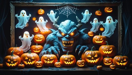 Halloween monster session