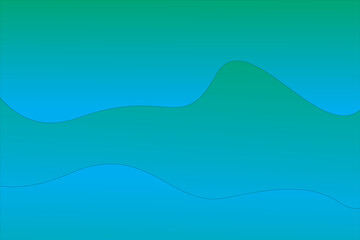 Playful Vibrant Pink and Orange Soft Curved Abstract Wave Background Art