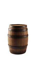 Obraz premium Isolated Wooden Barrel Object Realistic Render
