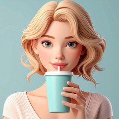 coffee drinking women