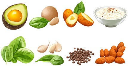 Healthy Ingredients Fresh Produce Herbs Spices