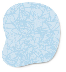 Blue vintage paper note