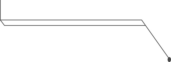 Modern simple title bar text box callout tech line texbox frame, border. Templates, modern banners of lower third. Vector illustration