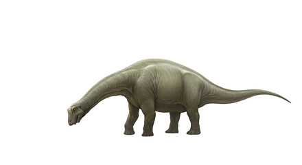 Realistic 3D Dinosaur With Transparent Background For Design