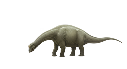 Realistic 3D Dinosaur With Transparent Background For Design