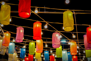 Night of Lanterns: A mesmerizing display of vibrant, colorful lanterns illuminates the night, casting a warm and festive glow. This captures the beauty of celebration and the joy of togetherness.