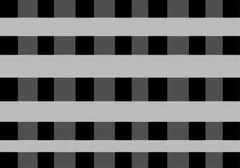 Obraz premium black and white striped fabric