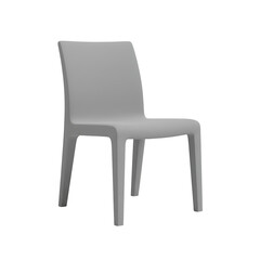 Modern chair isolated on white background
