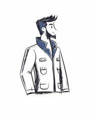 Aus der Serie: Design, Fashion und Modells, Entwürfe und Skizzen
