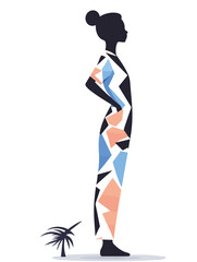 Aus der Serie: Design, Fashion und Modells, Entwürfe und Skizzen
