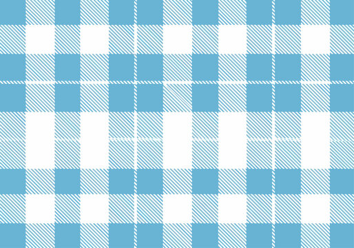 seamless blue plaid pattern