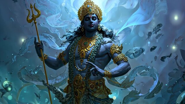hindu god deity lord vishnu