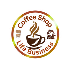 Modern Coffee Shop Logo Design