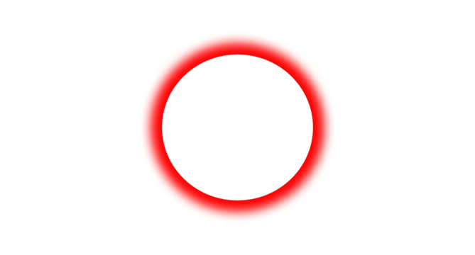 3d red button shadow 