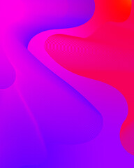 Abstract wallpaper blue and red