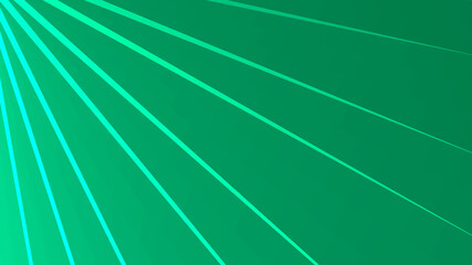 Vibrant green backdrop with dynamic lines radiating outward
