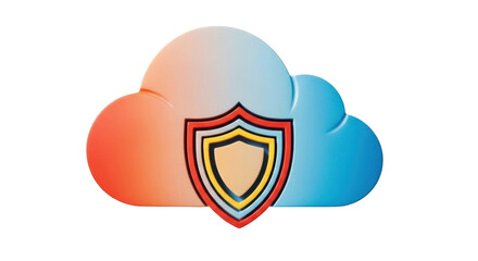 Isolated cloud protection shield, data safety and online security, storage for information