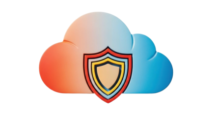 Isolated cloud protection shield, data safety and online security, storage for information
