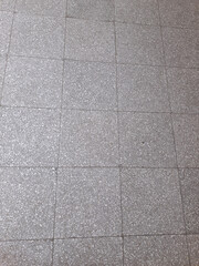Fototapeta premium Gray Terrazzo Floor Tile Texture Background