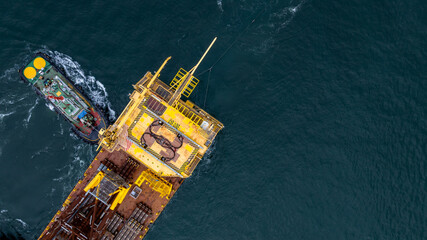 Offshore Oil and Gas production platform, Heavy duty marine engineering structure for energy and...