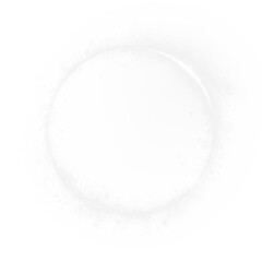 Glowing blue neon ring PNG