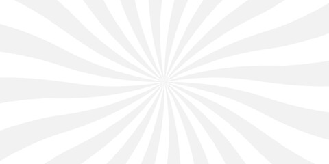 Vector sunray stripe background. Light sunburst glowing background. Sunburst pattern summer social banner. vector illustration pattern beam rays. Spiral radial striped backdrop design.	