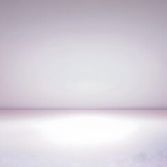 Soft Lilac Studio Background Minimalist Empty Room Light Purple Wall Floor