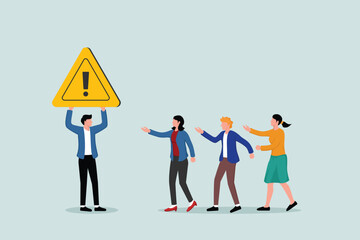 Fototapeta premium Important announcements, concerns, or warnings. Business alerts or warnings. Discussions, warnings, facts, and sounds.