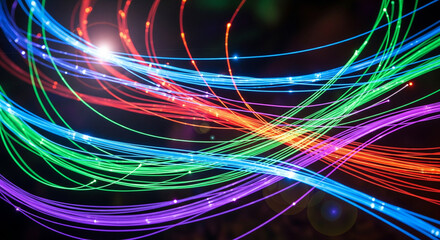 abstract colorful background with lines