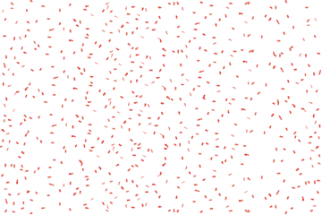 Red Confetti Seamless Pattern – Festive Scattered Overlay, Scattered Red Confetti – Celebration Party Background, Seamless Red Confetti Overlay – Festive Celebration Pattern
